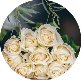 Blommor i vas.